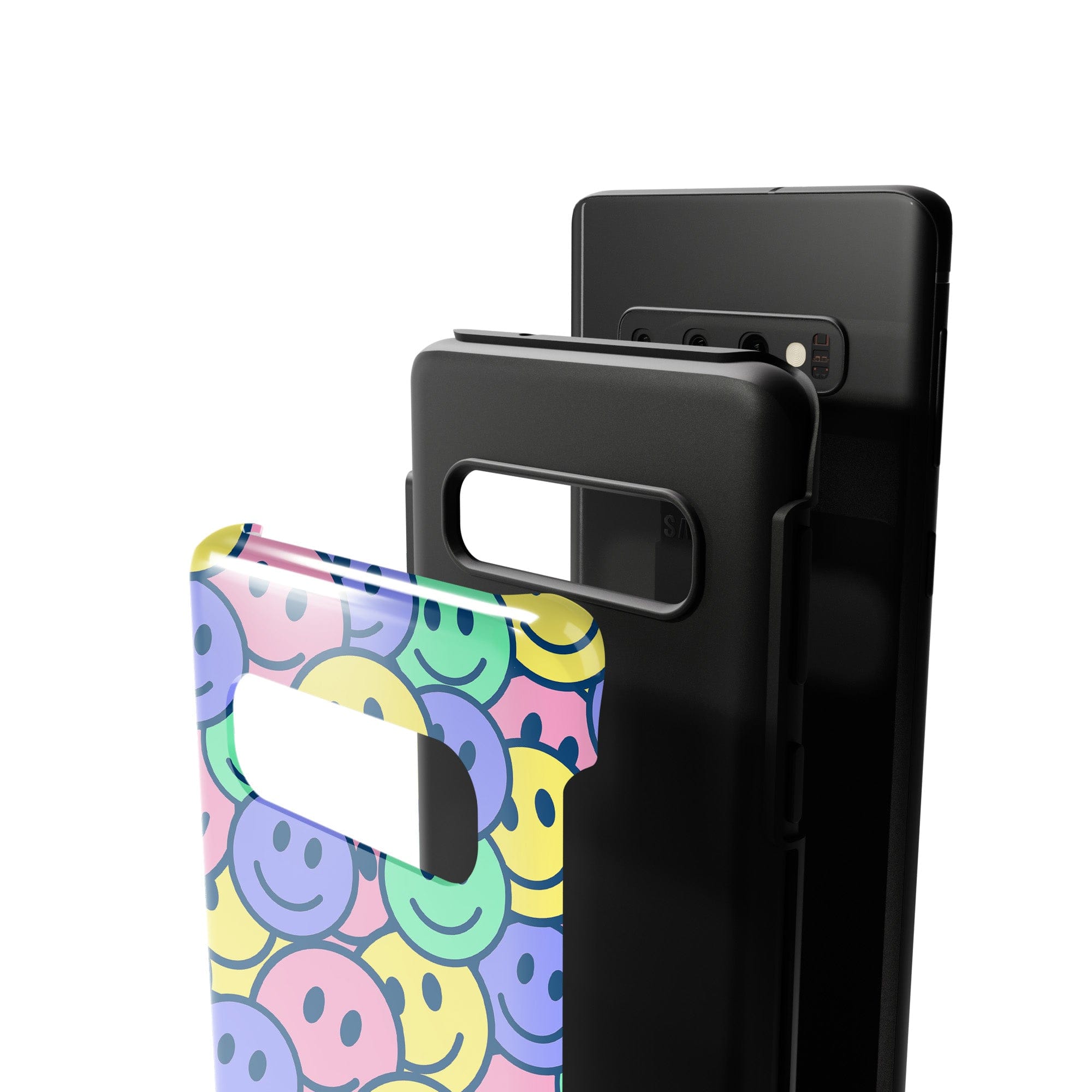 Groovy Smiles | Smiley Face Samsung Case Tough for Galaxy S10 