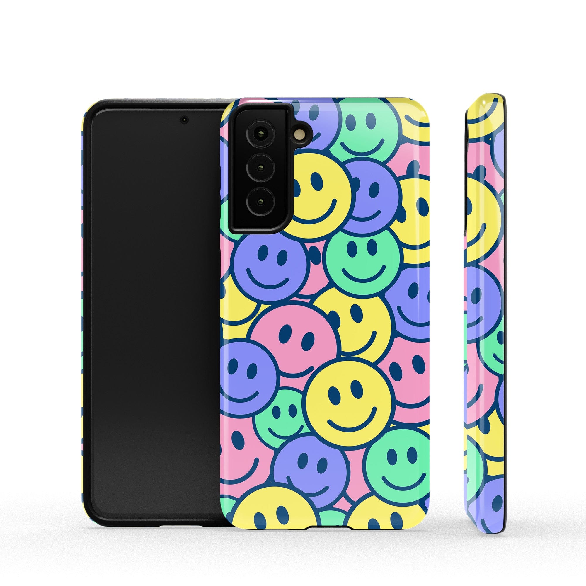 Groovy Smiles | Smiley Face Samsung Case Tough for Galaxy S21 Plus