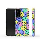 Groovy Smiles | Smiley Face Samsung Case Tough for Galaxy S21 