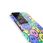 Groovy Smiles | Smiley Face Samsung Case Slim for Galaxy S21 Ultra