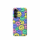 Groovy Smiles | Smiley Face Samsung Case Slim for Galaxy S23 Ultra