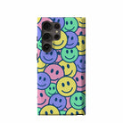 Groovy Smiles | Smiley Face Samsung Case Tough for Galaxy S23