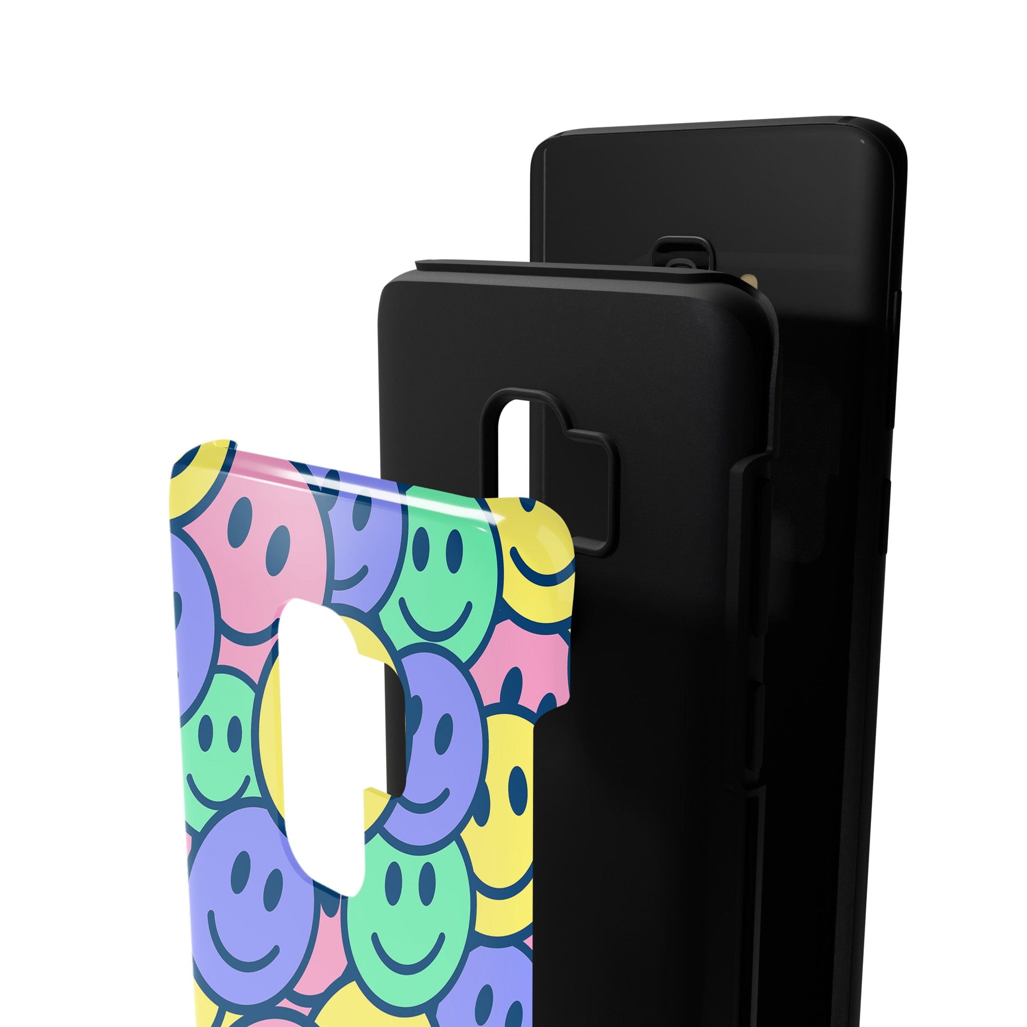 Groovy Smiles | Smiley Face Samsung Case Tough for Galaxy S9 Plus 