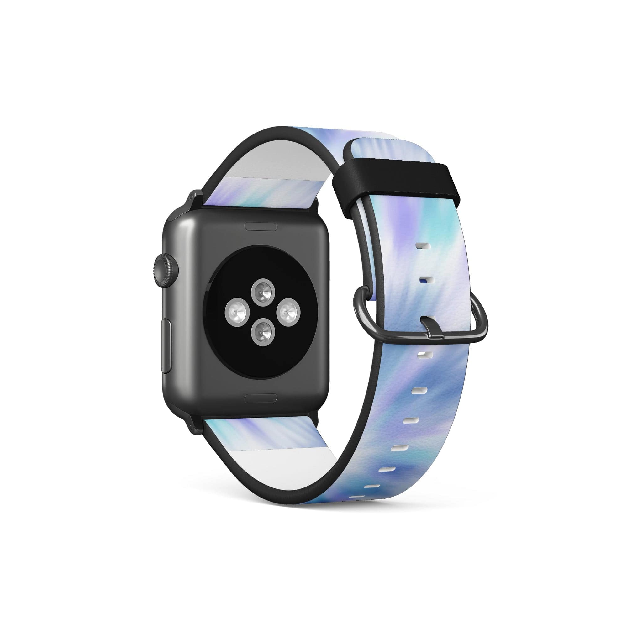 Into the Light | Tie Dye Apple Watch Band for 38/40/41 mm Watch in Black