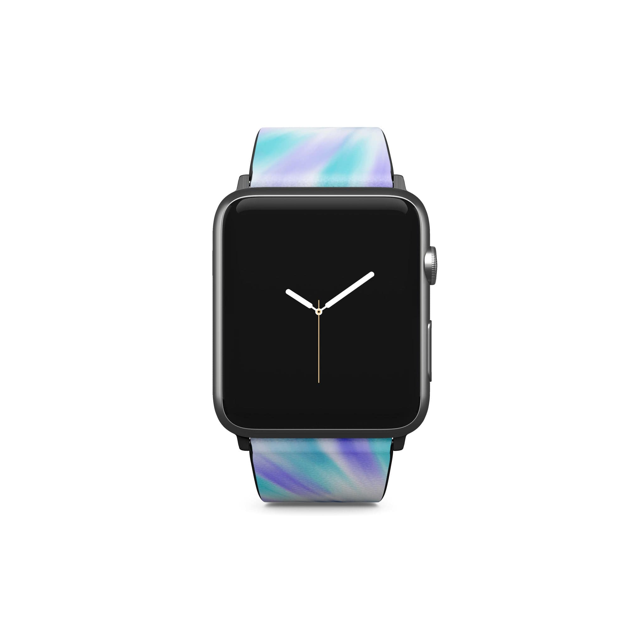 Into the Light | Tie Dye Apple Watch Band for 38/40/41 mm Watch in Black