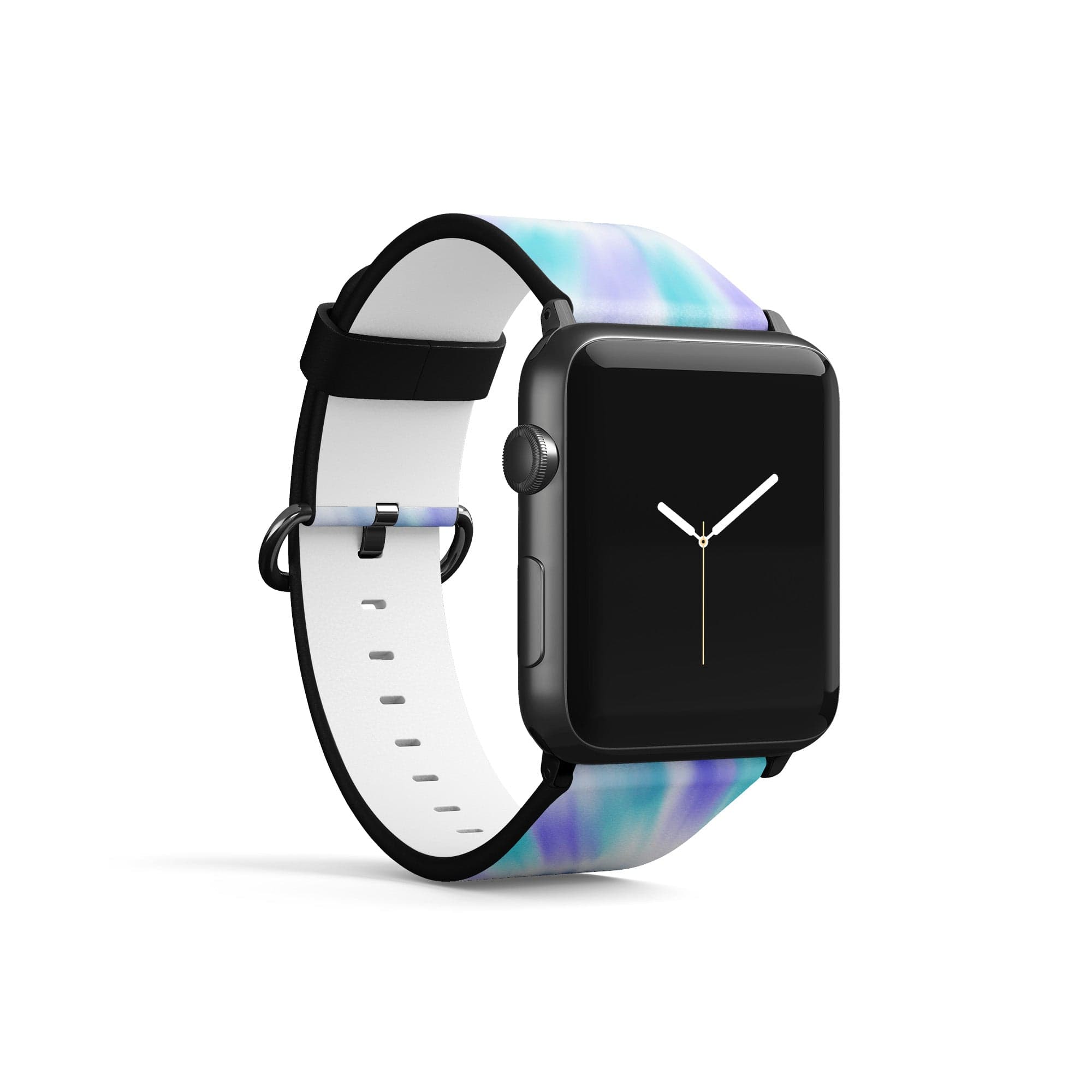 Into the Light | Tie Dye Apple Watch Band for 38/40/41 mm Watch in Black