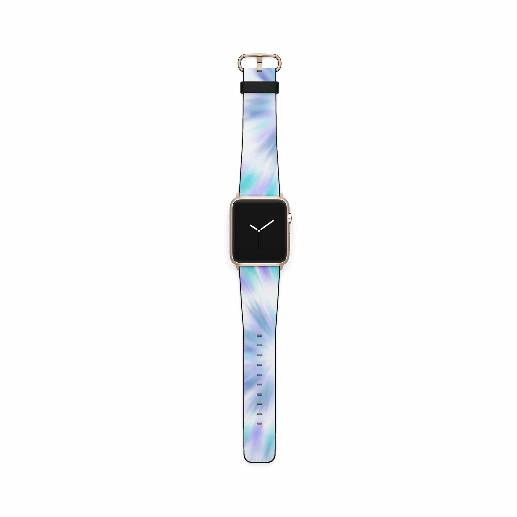 Into the Light | Tie Dye Apple Watch Band for 38/40/41 mm Watch in Gold