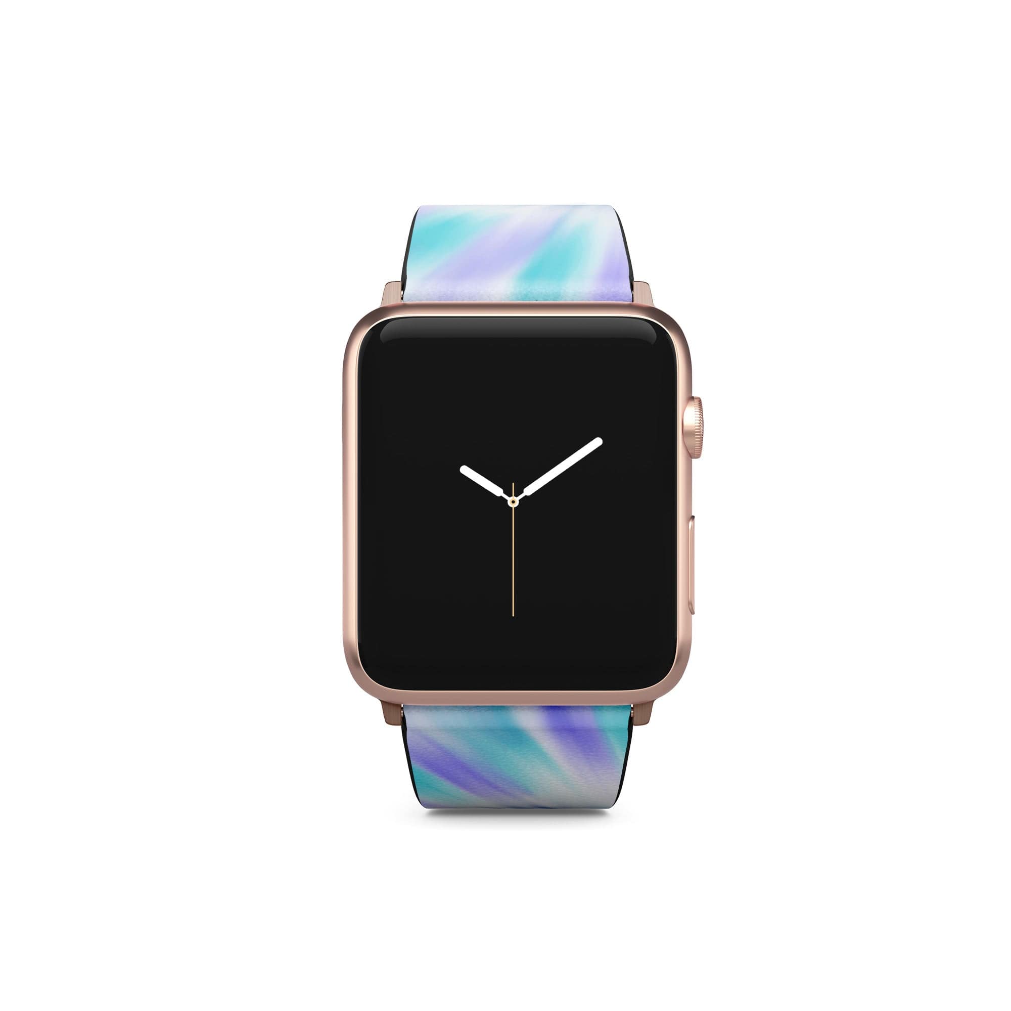 Into the Light | Tie Dye Apple Watch Band for 38/40/41 mm Watch in Rose Gold