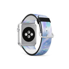 Into the Light | Tie Dye Apple Watch Band for 38/40/41 mm Watch in Silver