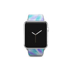 Into the Light | Tie Dye Apple Watch Band for 38/40/41 mm Watch in Silver