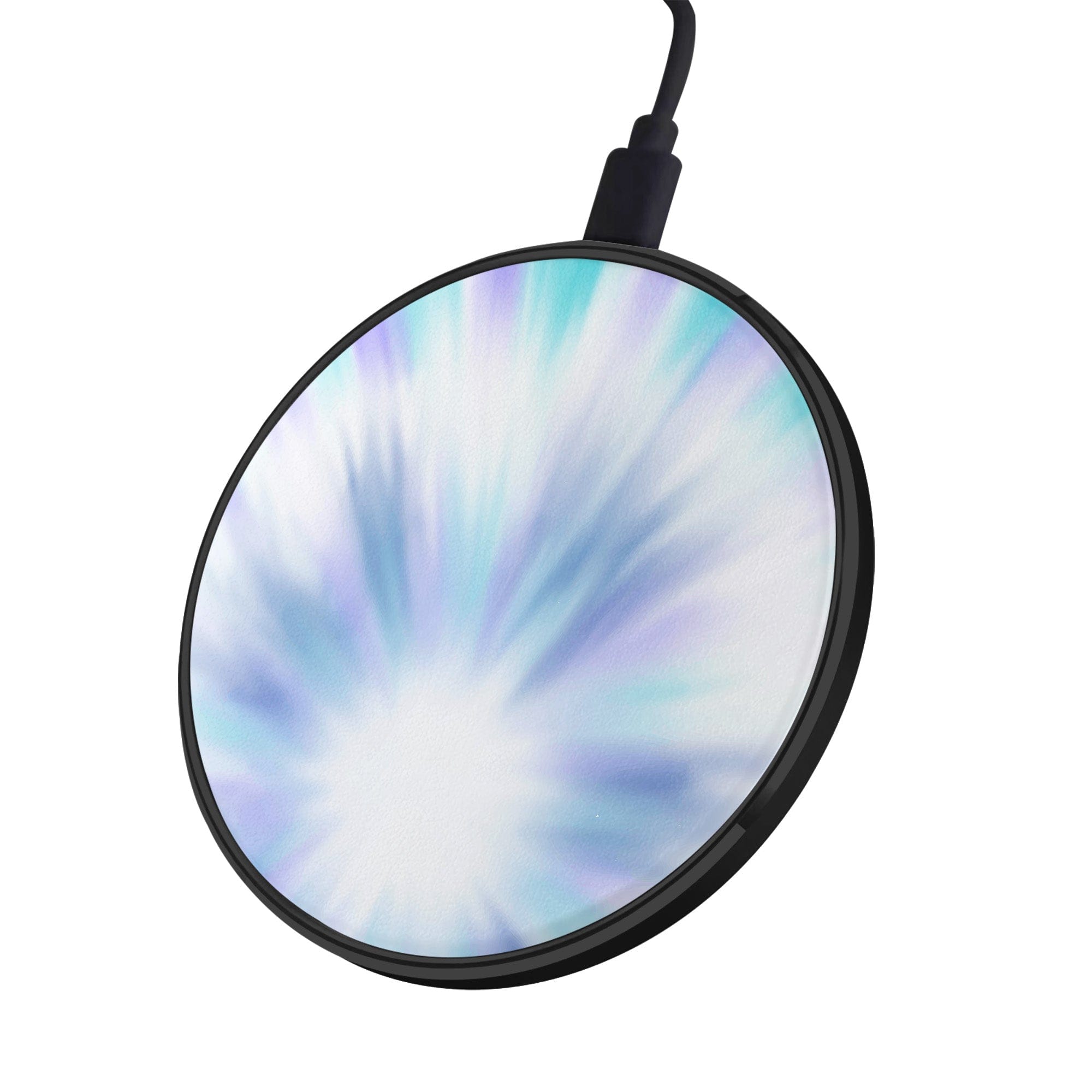 Into the Light | Tie Dye Wireless Charging Pad in Black