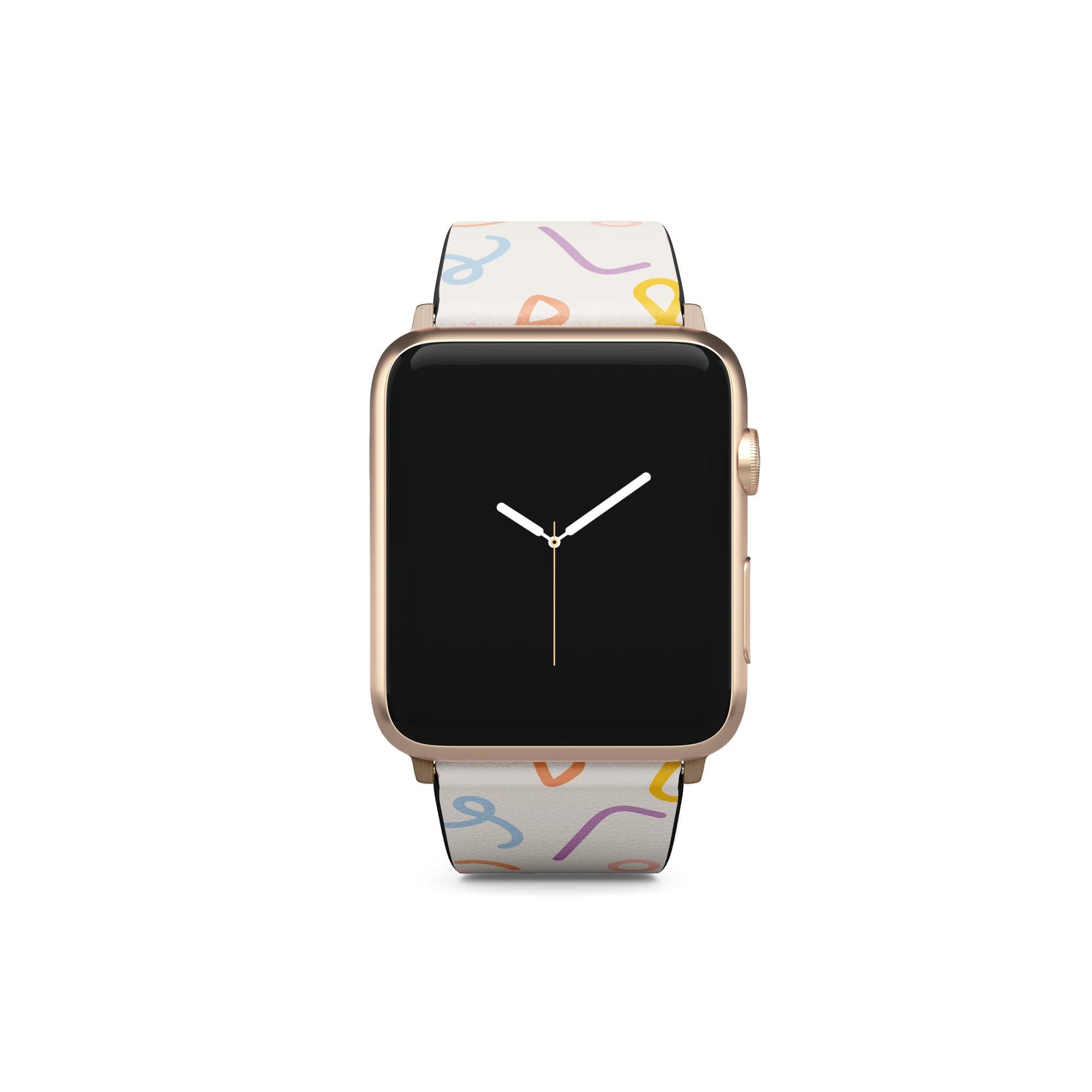 It's a Party | Confetti Pattern Apple Watch Band for 38/40/41 mm Watch in Gold