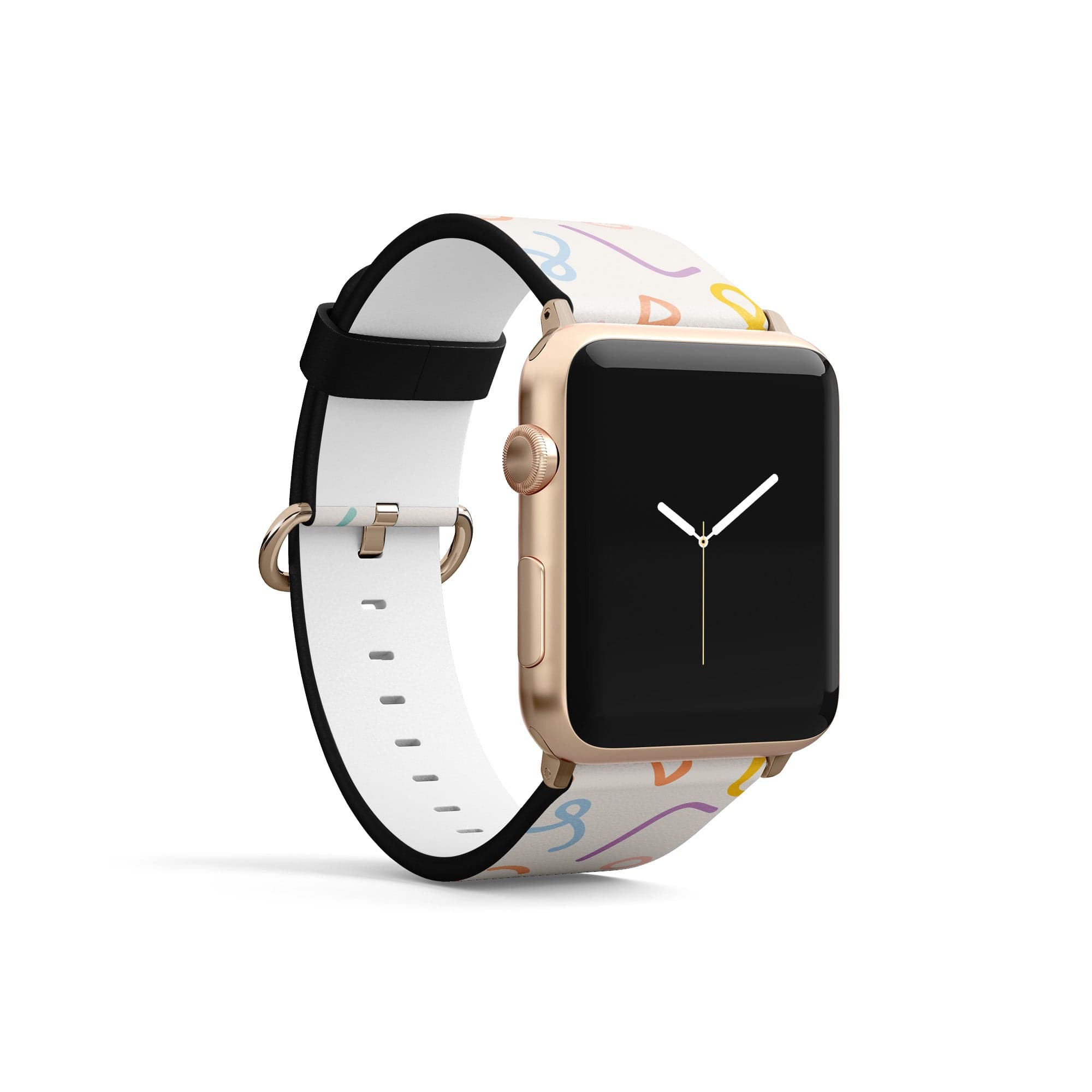 It's a Party | Confetti Pattern Apple Watch Band for 38/40/41 mm Watch in Gold