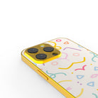 It's a Party | Confetti Pattern Precious Metals Case in Gold