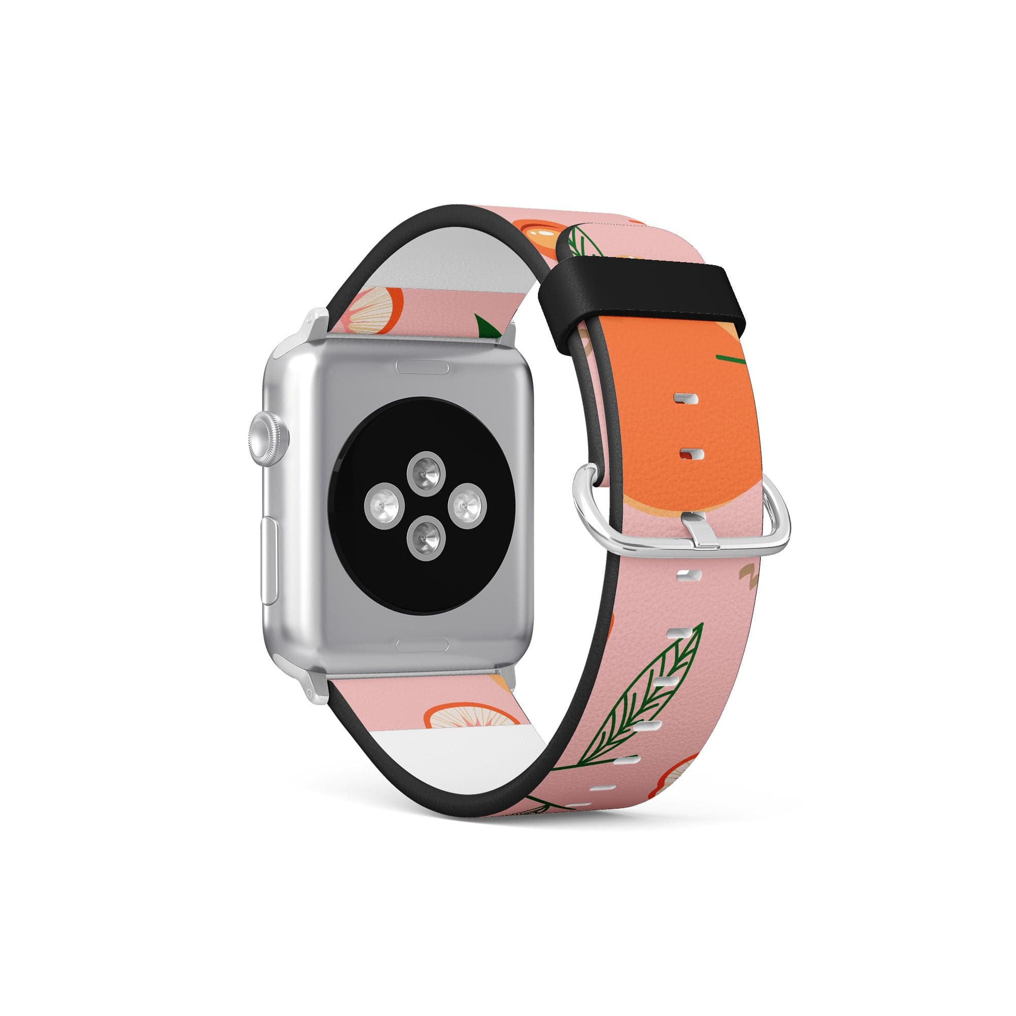 Just Peachy | Peaches Apple Watch Band for 38/40/41 mm Watch in Silver