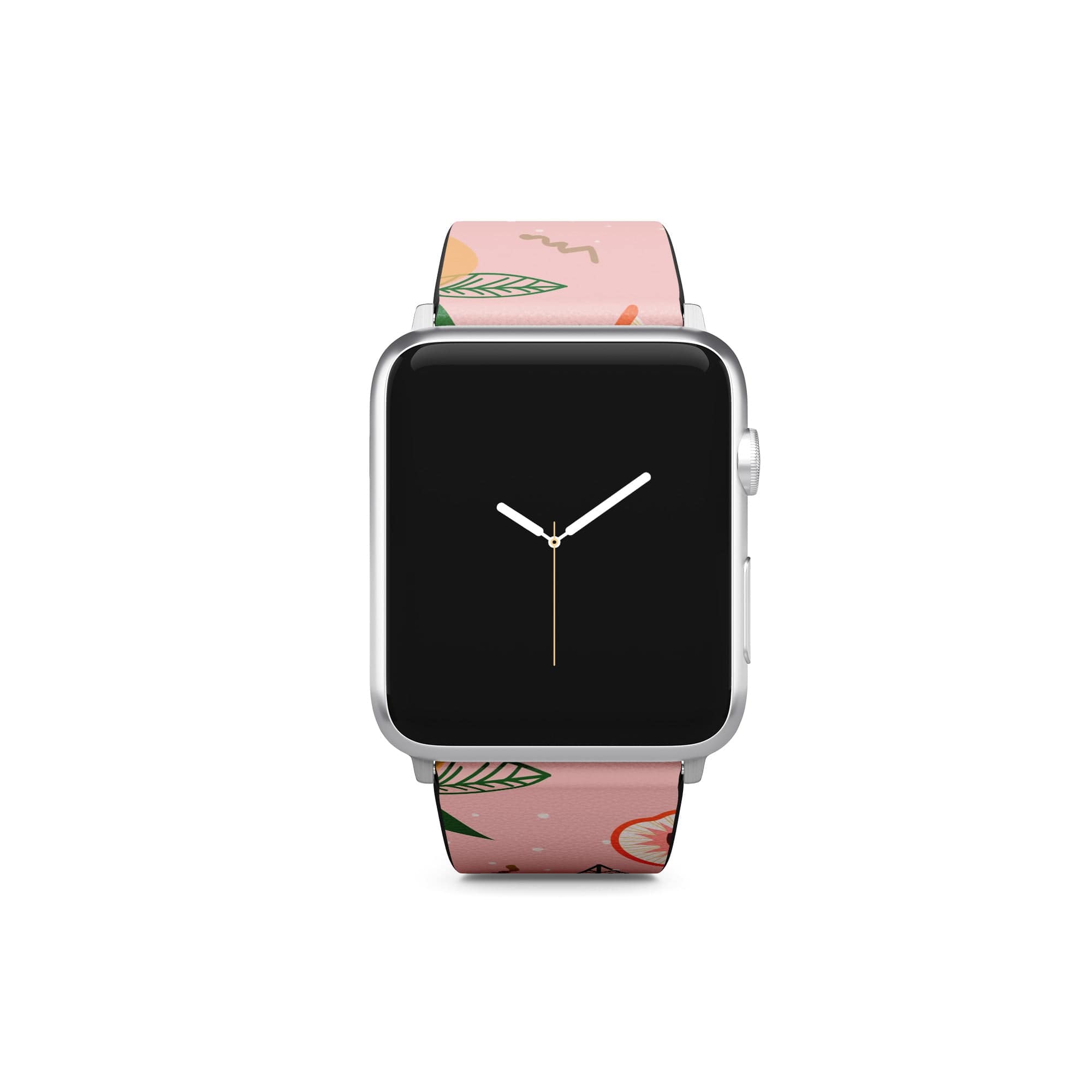 Just Peachy | Peaches Apple Watch Band for 38/40/41 mm Watch in Silver