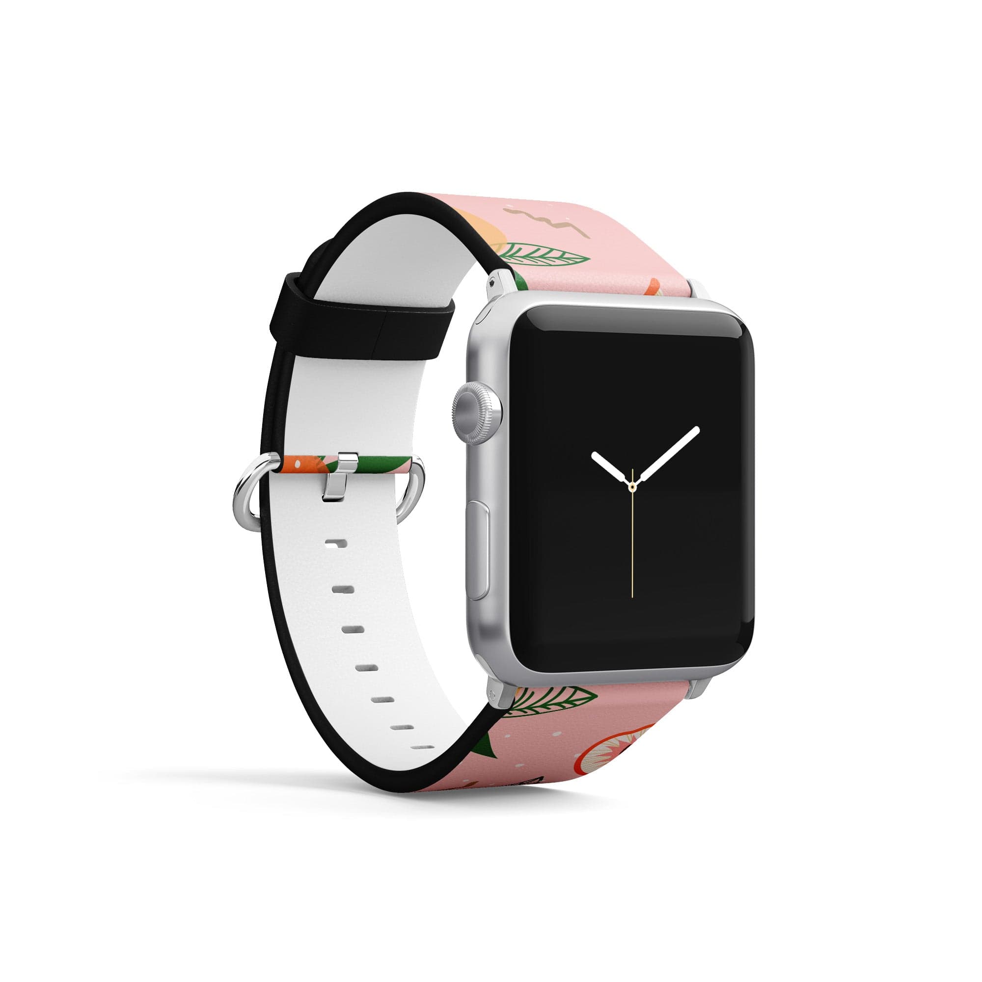 Just Peachy | Peaches Apple Watch Band for 38/40/41 mm Watch in Silver