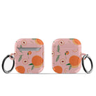 Just Peachy | Peaches Apple AirPods Case for AirPods 1&2 Black