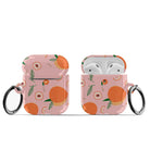 Just Peachy | Peaches Apple AirPods Case for AirPods 1&2 Black