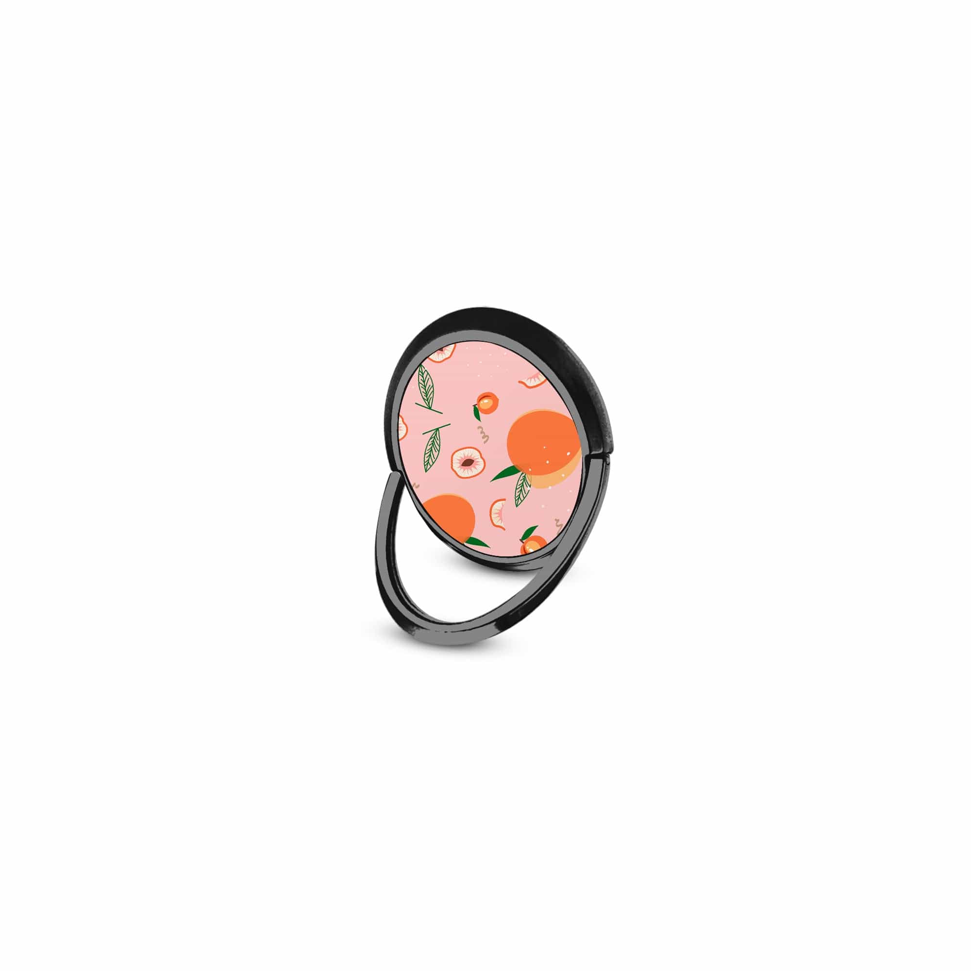 Just Peachy | Peaches Ring Holder in Black