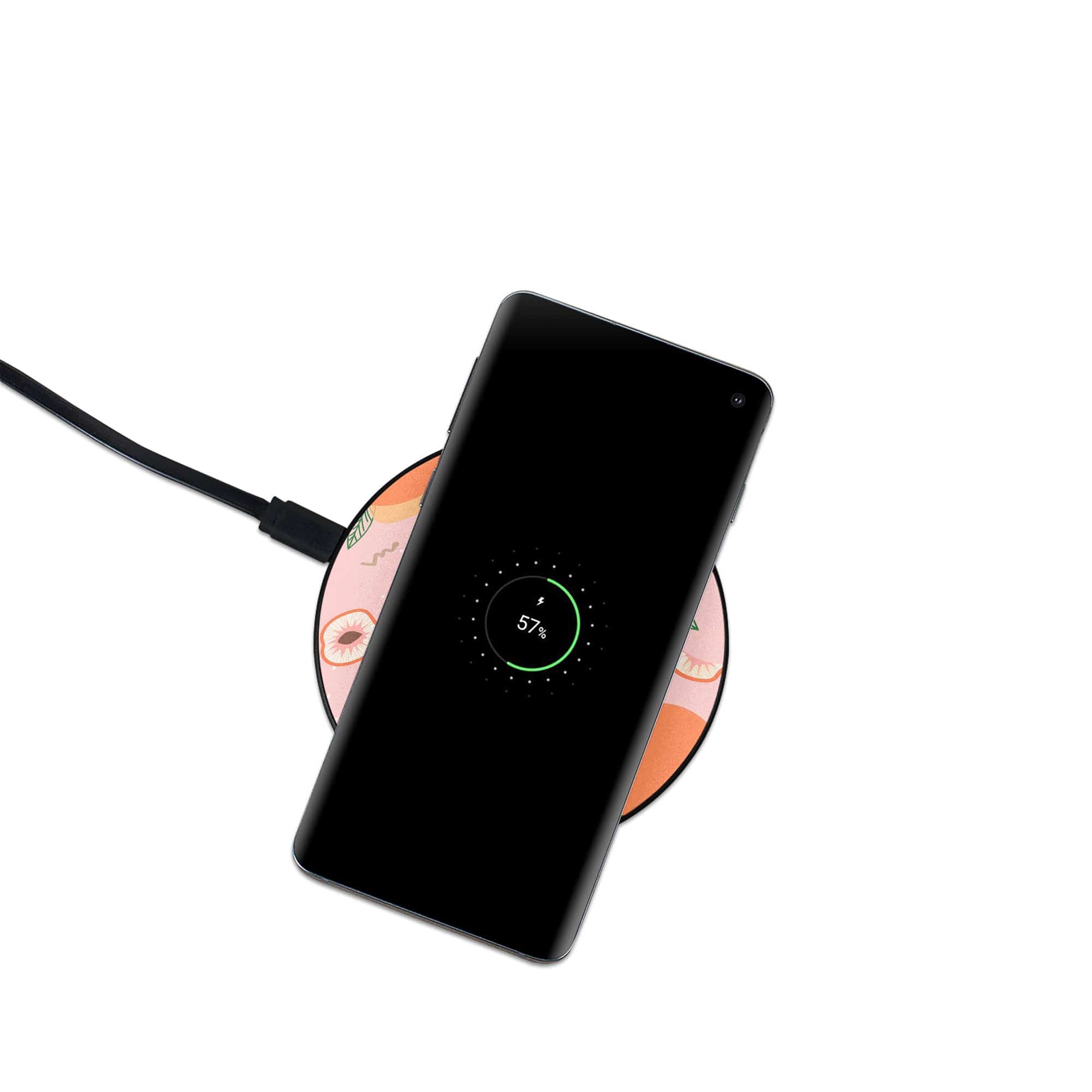 Just Peachy | Peaches Wireless Charging Pad in Black