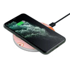 Just Peachy | Peaches Wireless Charging Pad in Silver