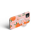 Just Peachy | Peaches Foldable Phone Grip in White