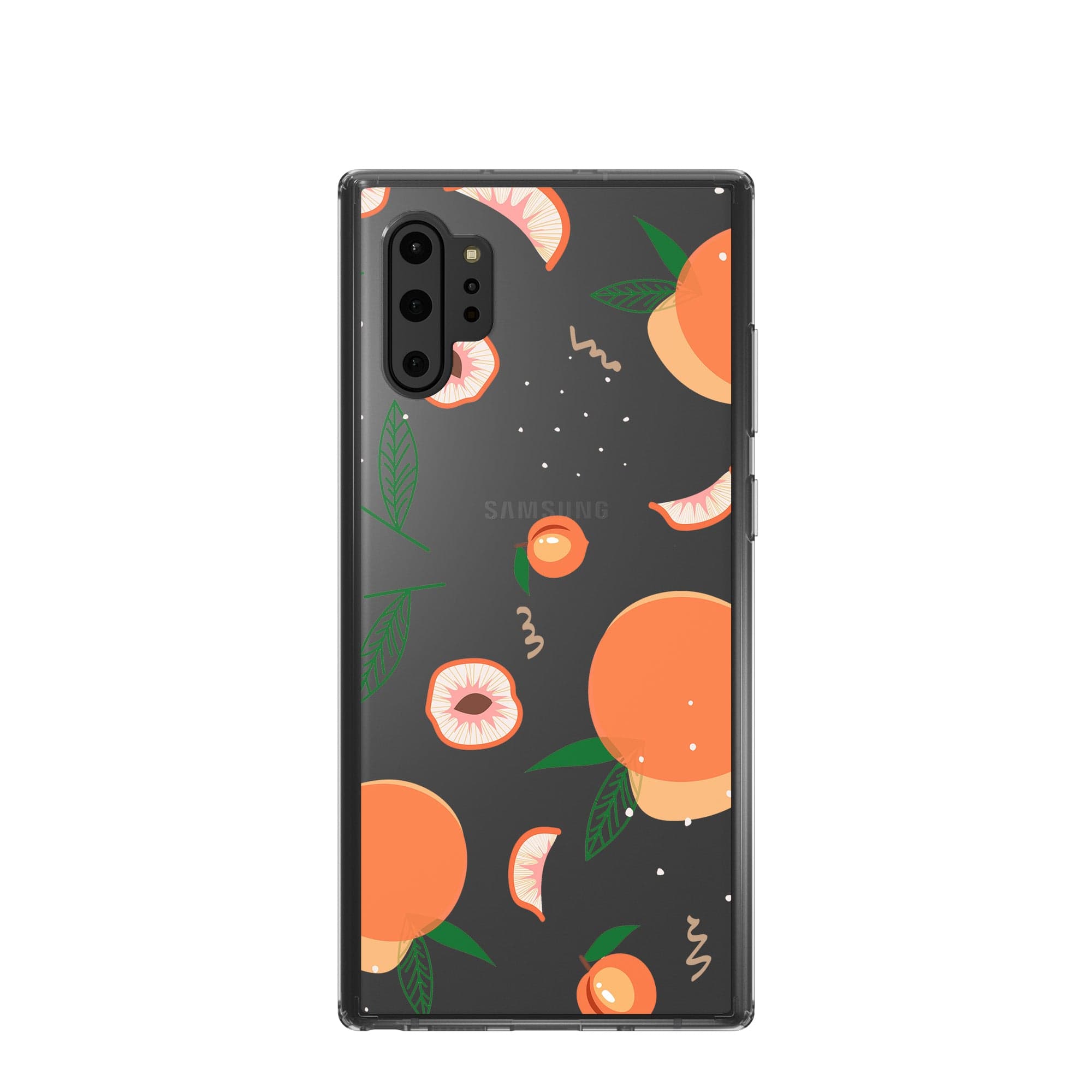 Just Peachy | Peaches Samsung Case Clear for Galaxy Note 10 Plus 