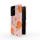 Just Peachy | Peaches Samsung Case Slim for Galaxy S21 Ultra