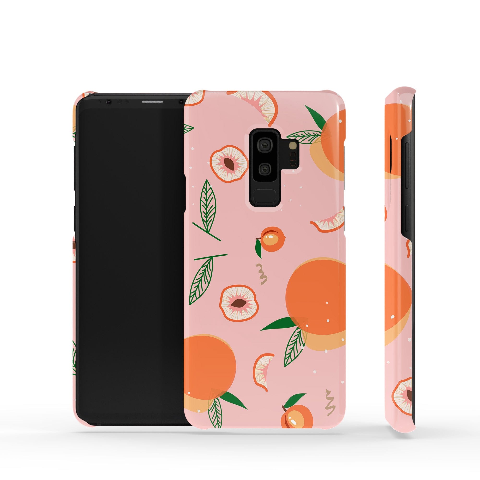 Just Peachy | Peaches Samsung Case Slim for Galaxy S9 Plus 