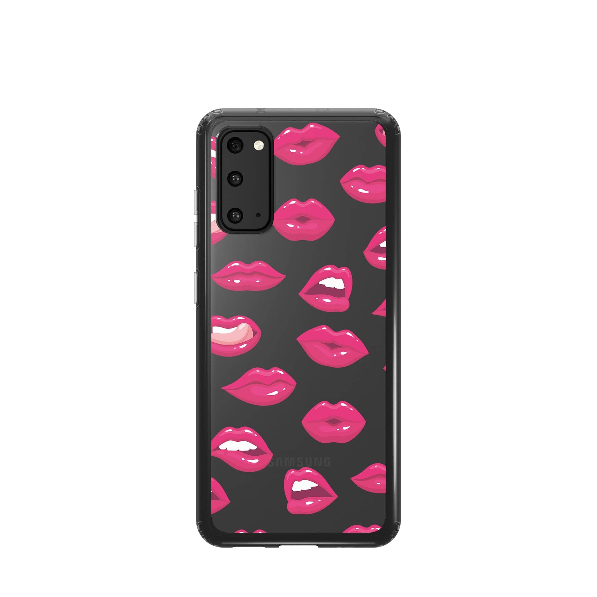 Kissable! | Lips Samsung Case Clear for Galaxy S20 