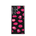 Kissable! | Lips Samsung Case Clear for Galaxy S22 Ultra