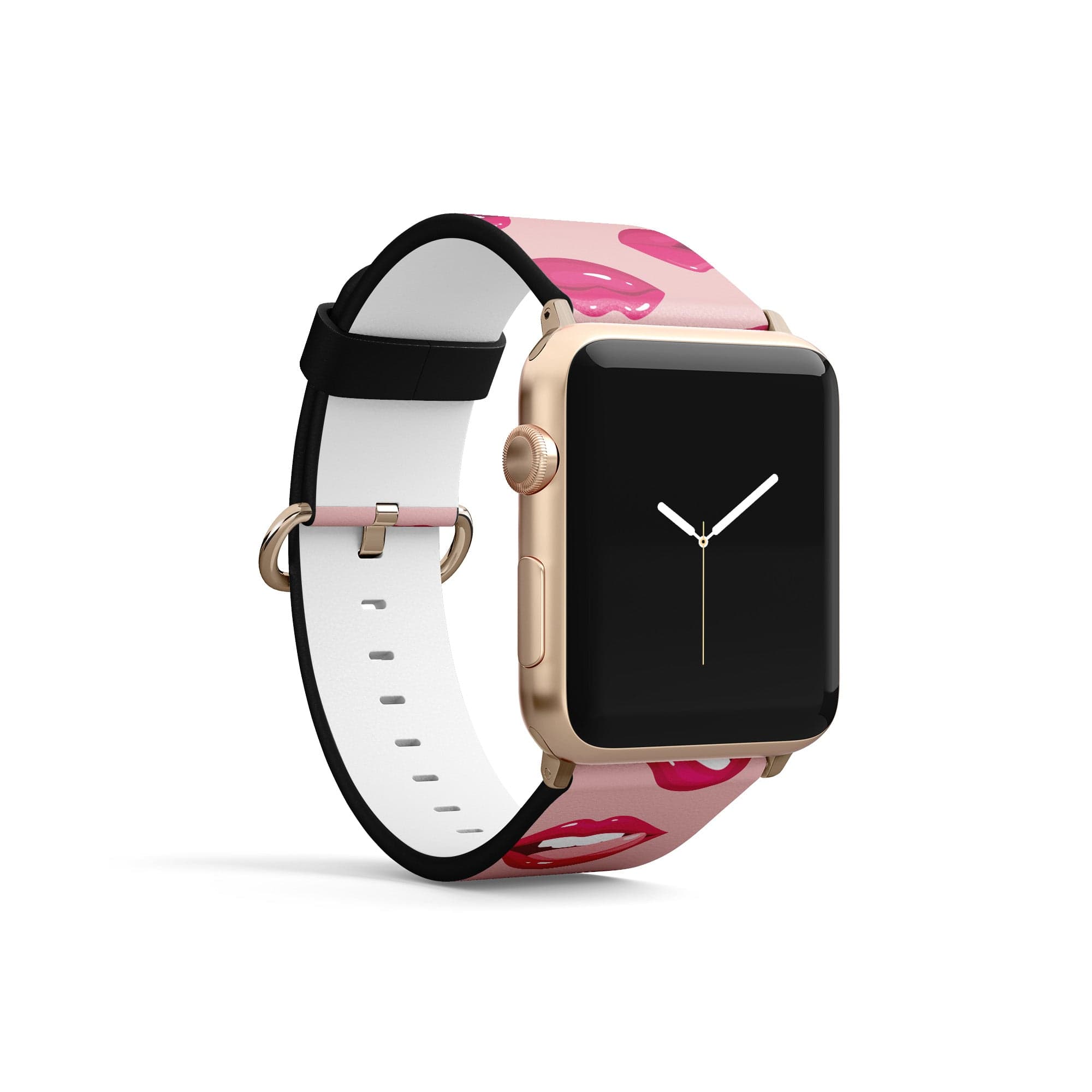 Kissable! | Lips Apple Watch Band for 38/40/41 mm Watch in Gold