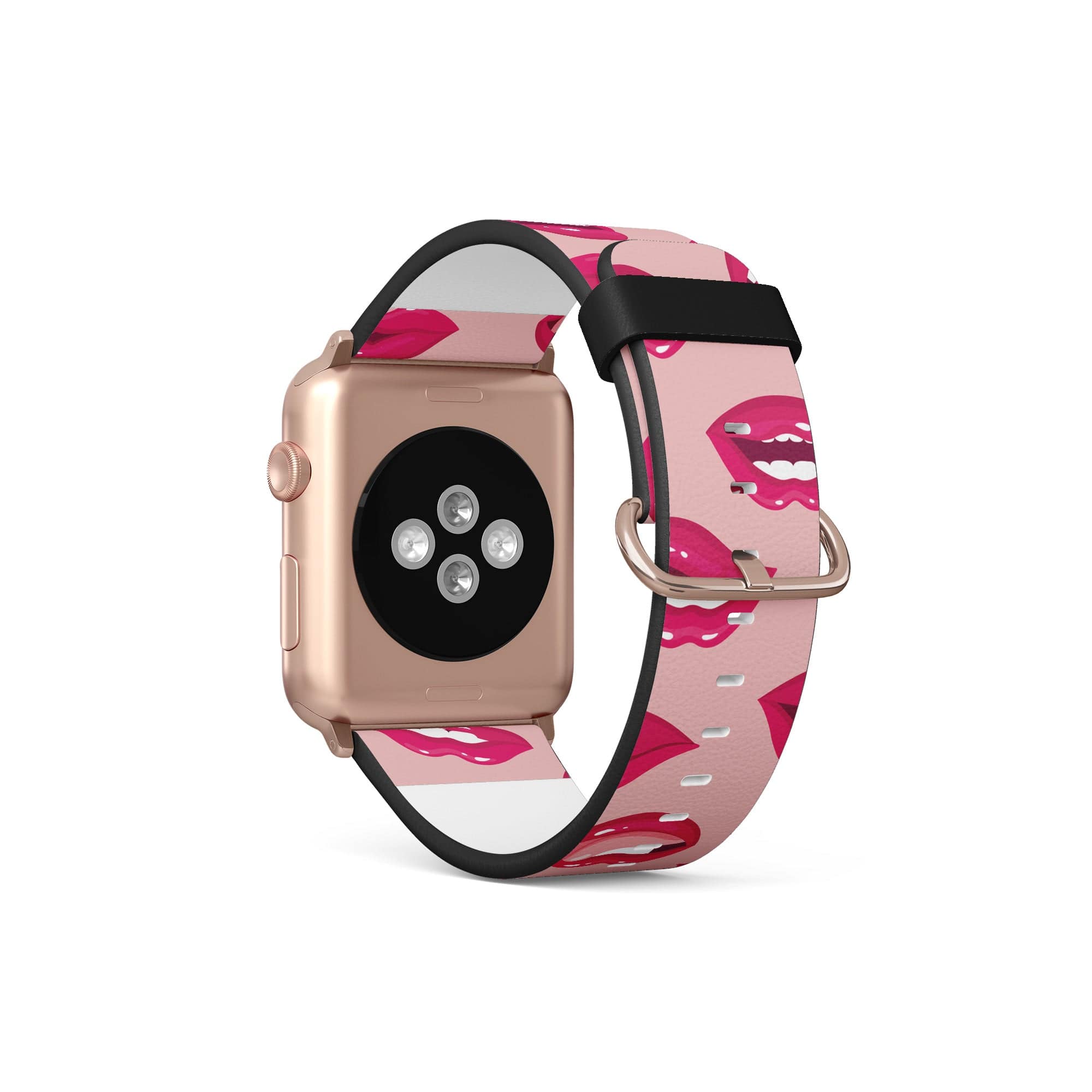 Kissable! | Lips Apple Watch Band for 38/40/41 mm Watch in Rose Gold