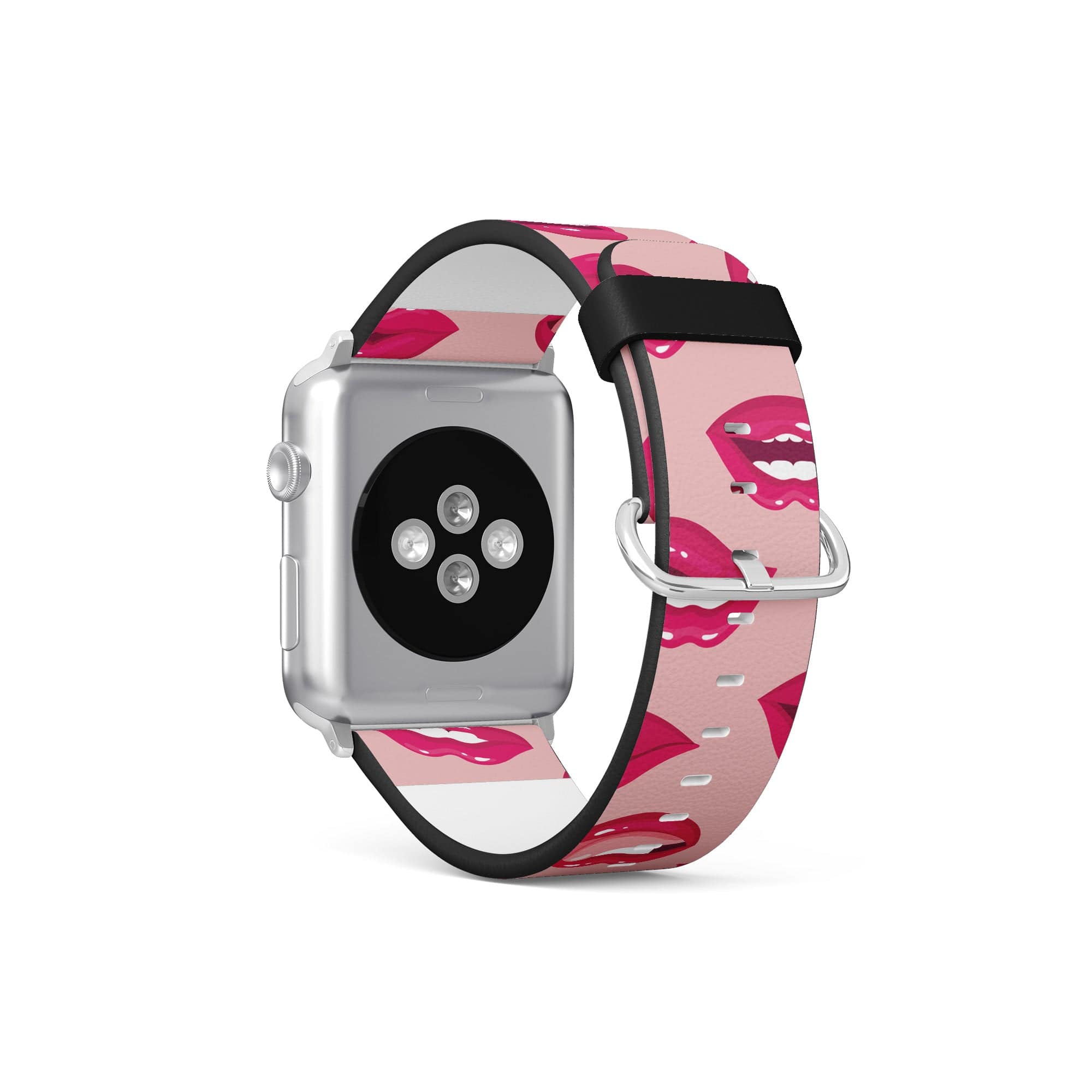 Kissable! | Lips Apple Watch Band for 38/40/41 mm Watch in Silver