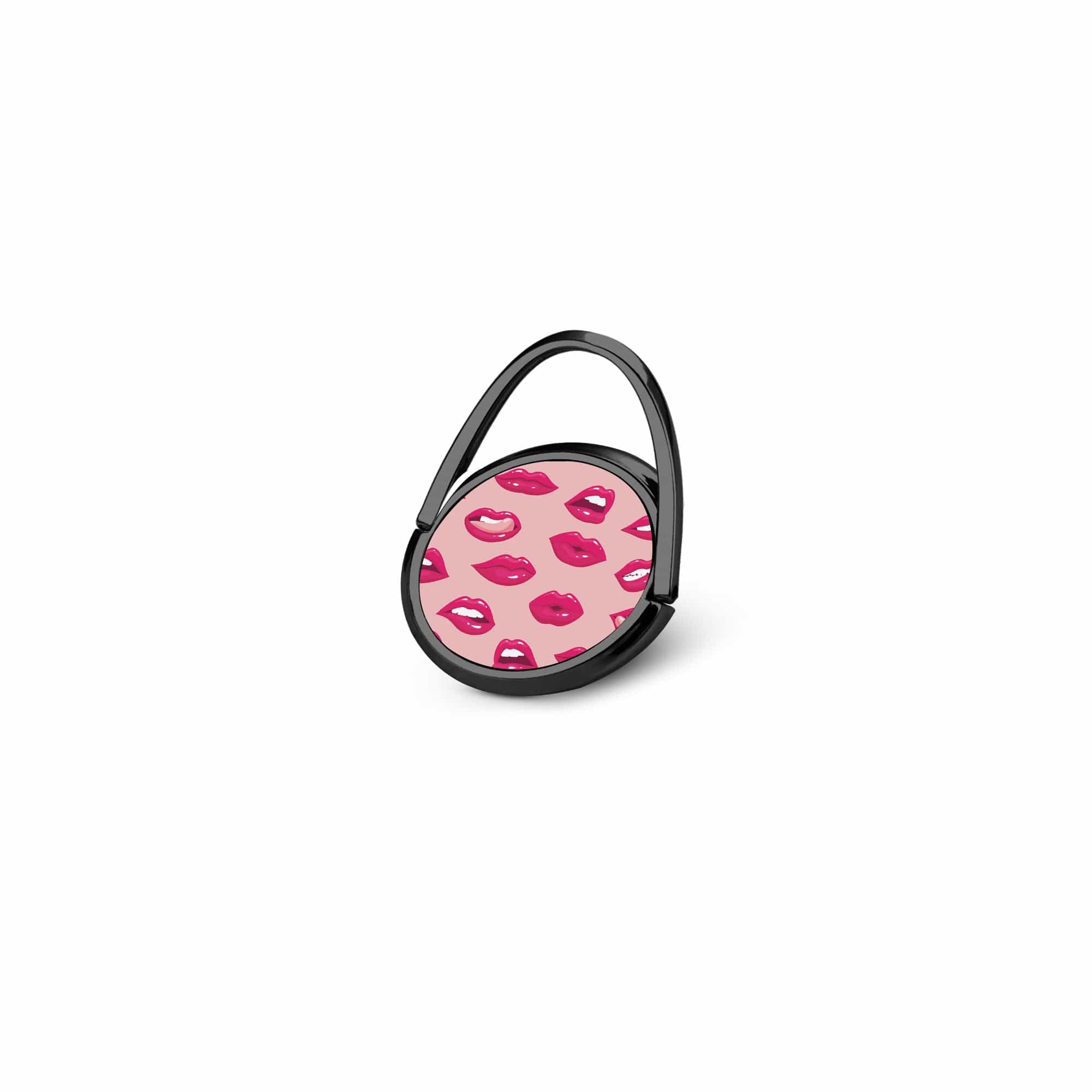 Kissable! | Lips Ring Holder in Black