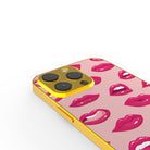 Kissable! | Lips Precious Metals Case in Gold