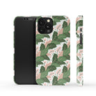 Laying in the Shade | Tropical Leaves Floral Case Slim for iPhone X/XS