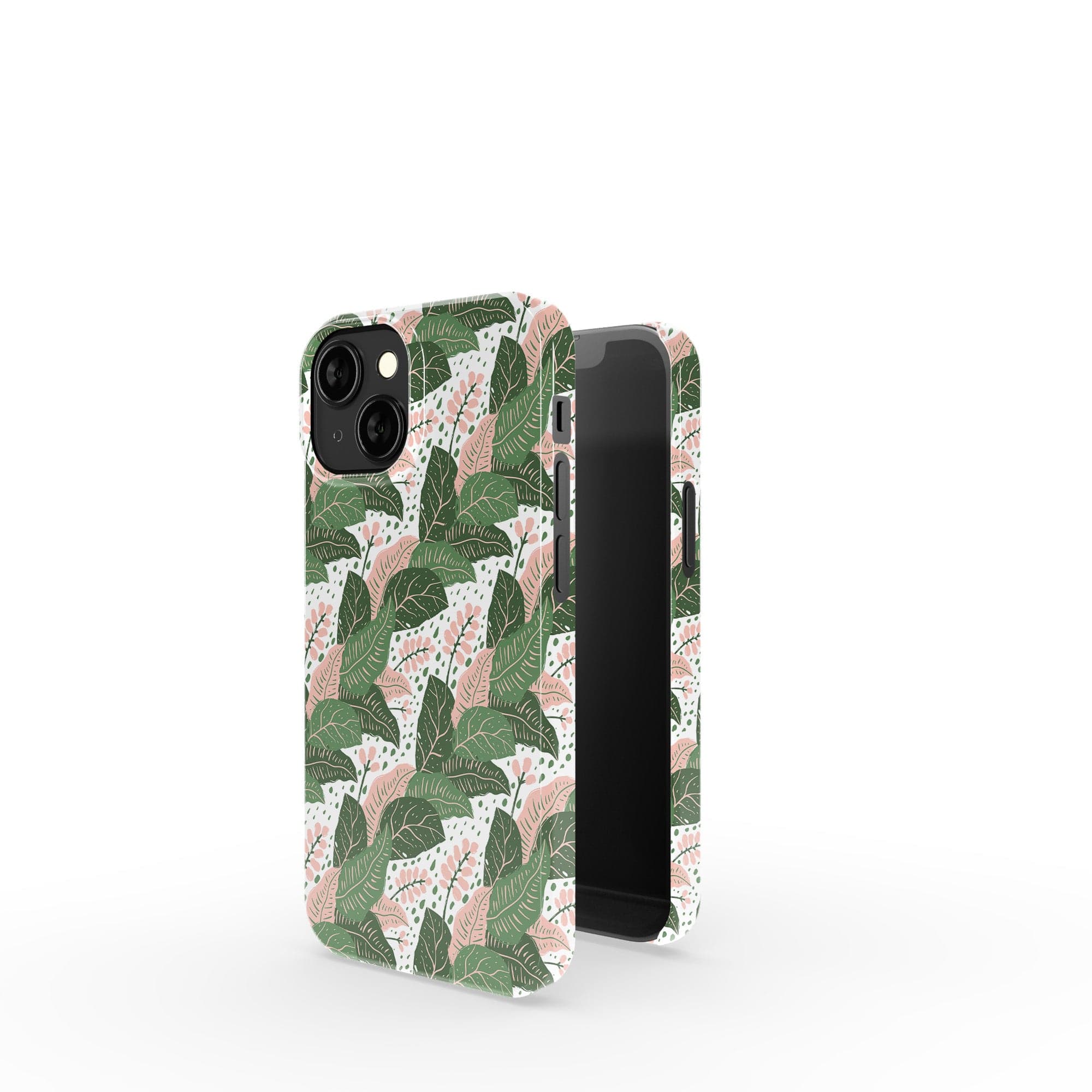 Laying in the Shade | Tropical Leaves Floral Case Tough for iPhone SE (2022 & 2022)