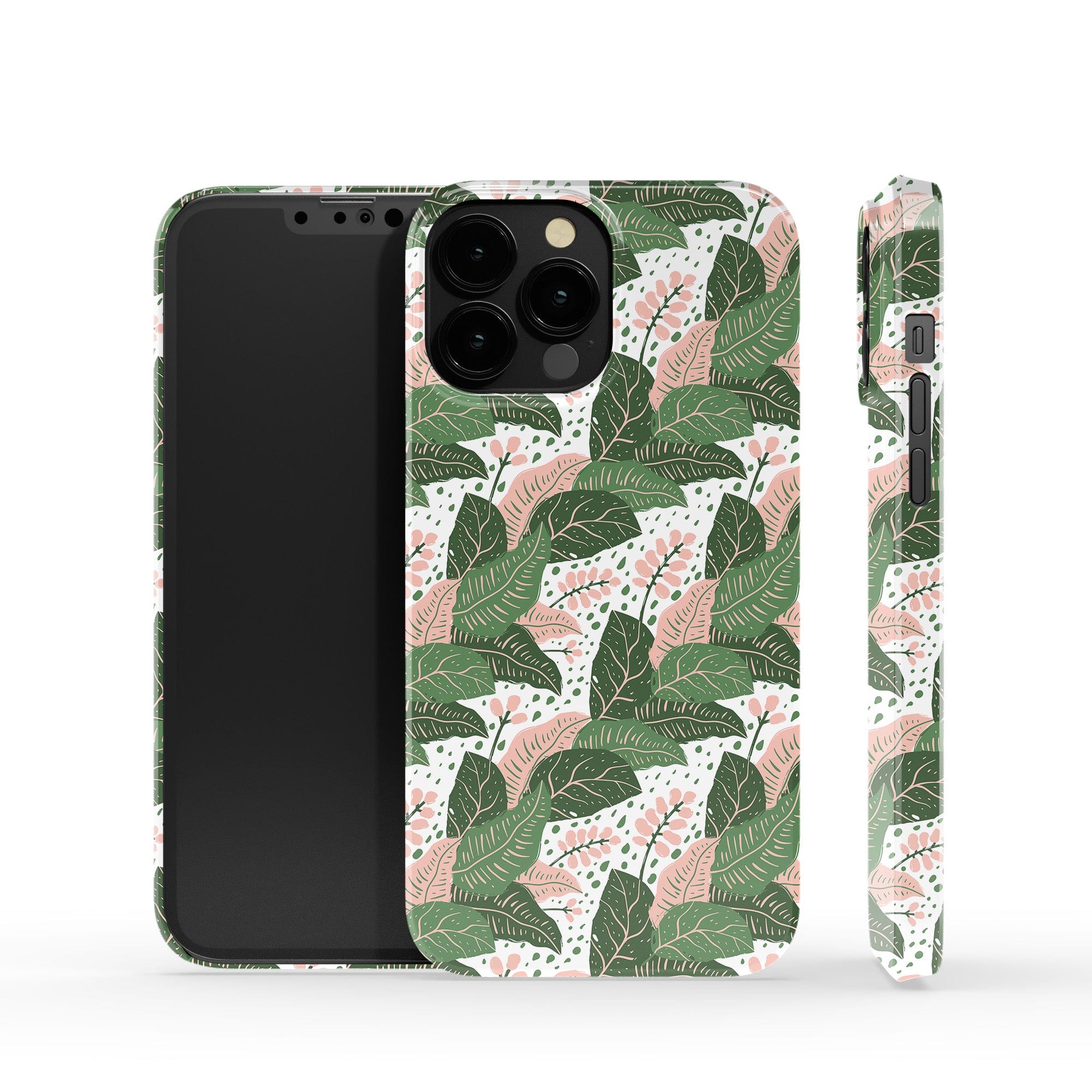 Laying in the Shade | Tropical Leaves Floral Case Slim for iPhone 13 Pro Max