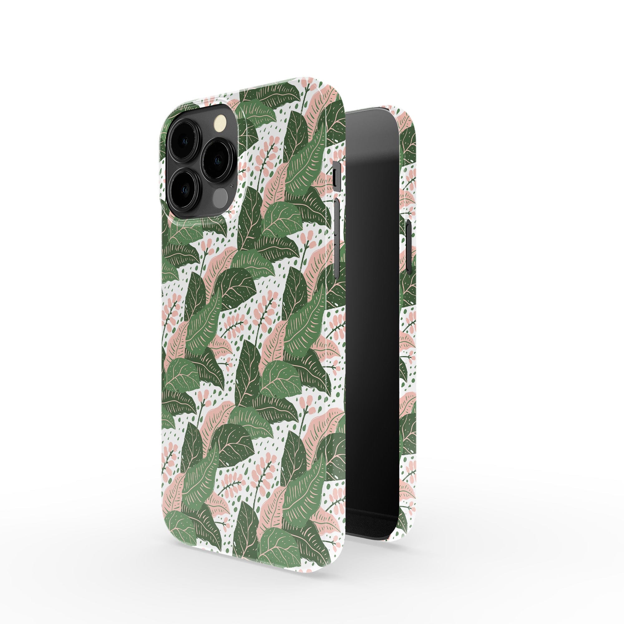 Laying in the Shade | Tropical Leaves Floral Case Slim for iPhone 13 Pro