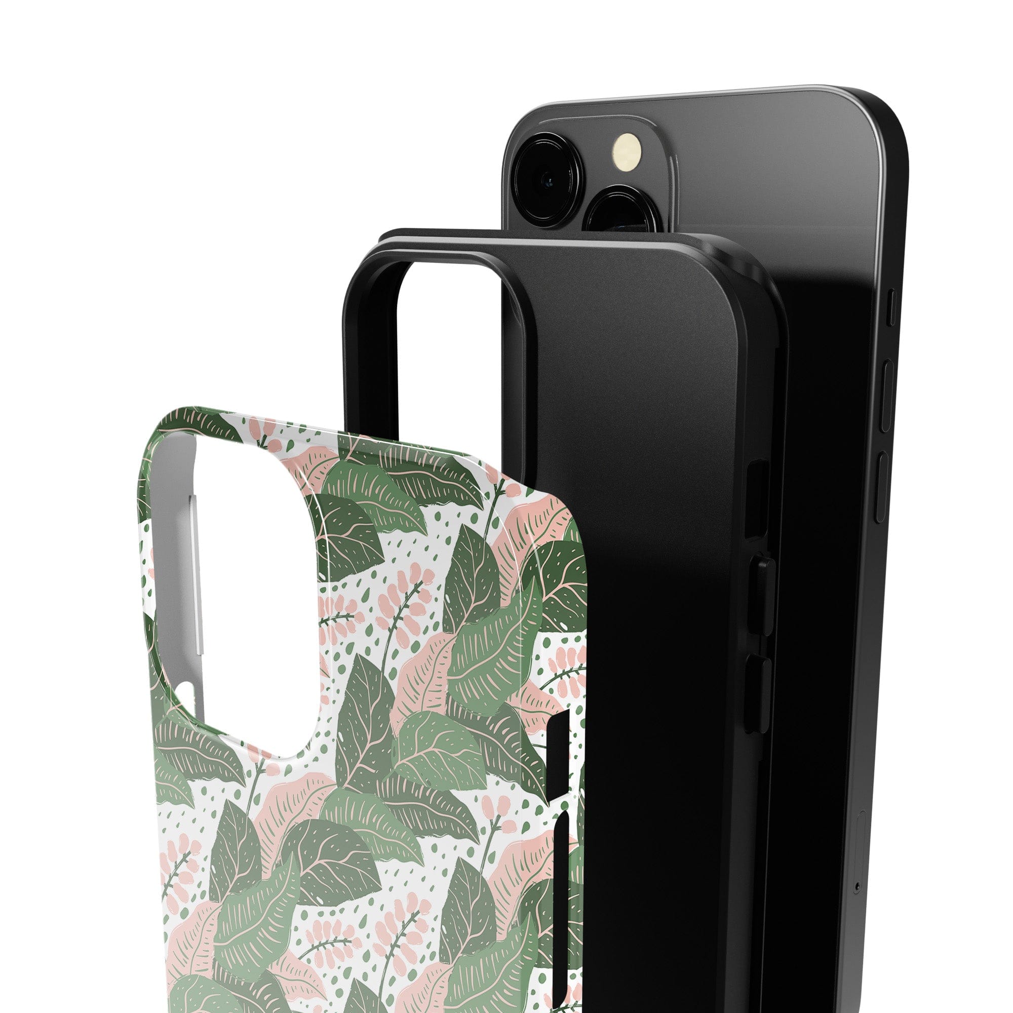 Laying in the Shade | Tropical Leaves Floral Case Slim for iPhone 13