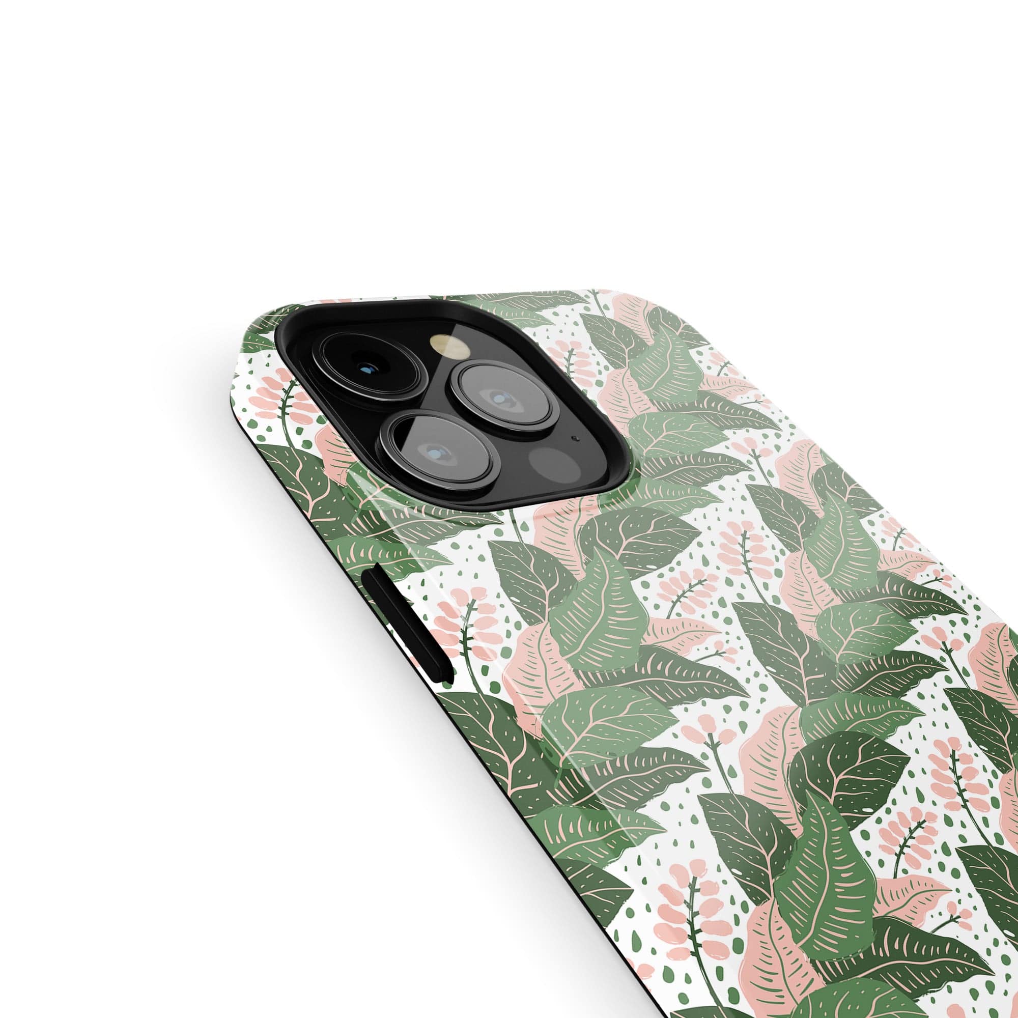 Laying in the Shade | Tropical Leaves Floral Case Tough for iPhone 13