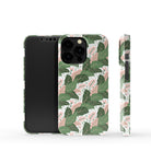 Laying in the Shade | Tropical Leaves Floral Case Tough for iPhone 13 Mini