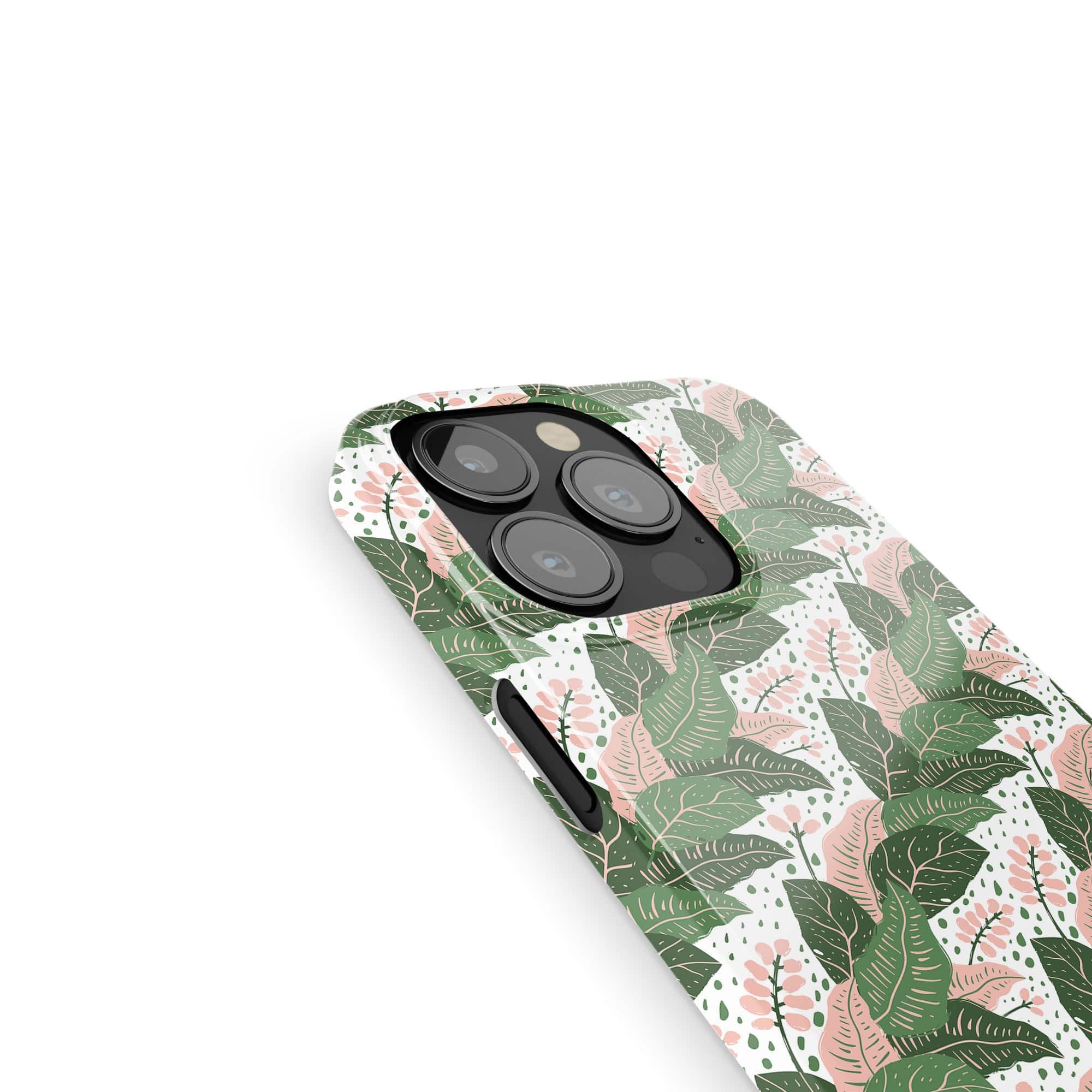 Laying in the Shade | Tropical Leaves Floral Case Slim for iPhone 12 Pro Max