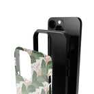 Laying in the Shade | Tropical Leaves Floral Case Tough for iPhone 12 Pro