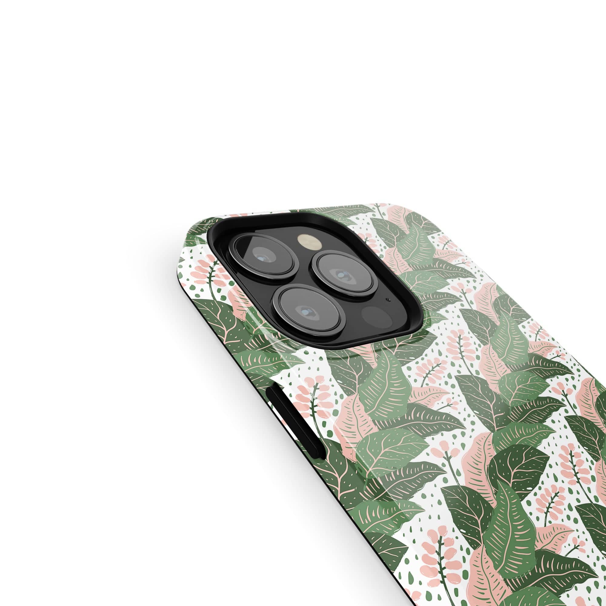 Laying in the Shade | Tropical Leaves Floral Case Slim for iPhone 12