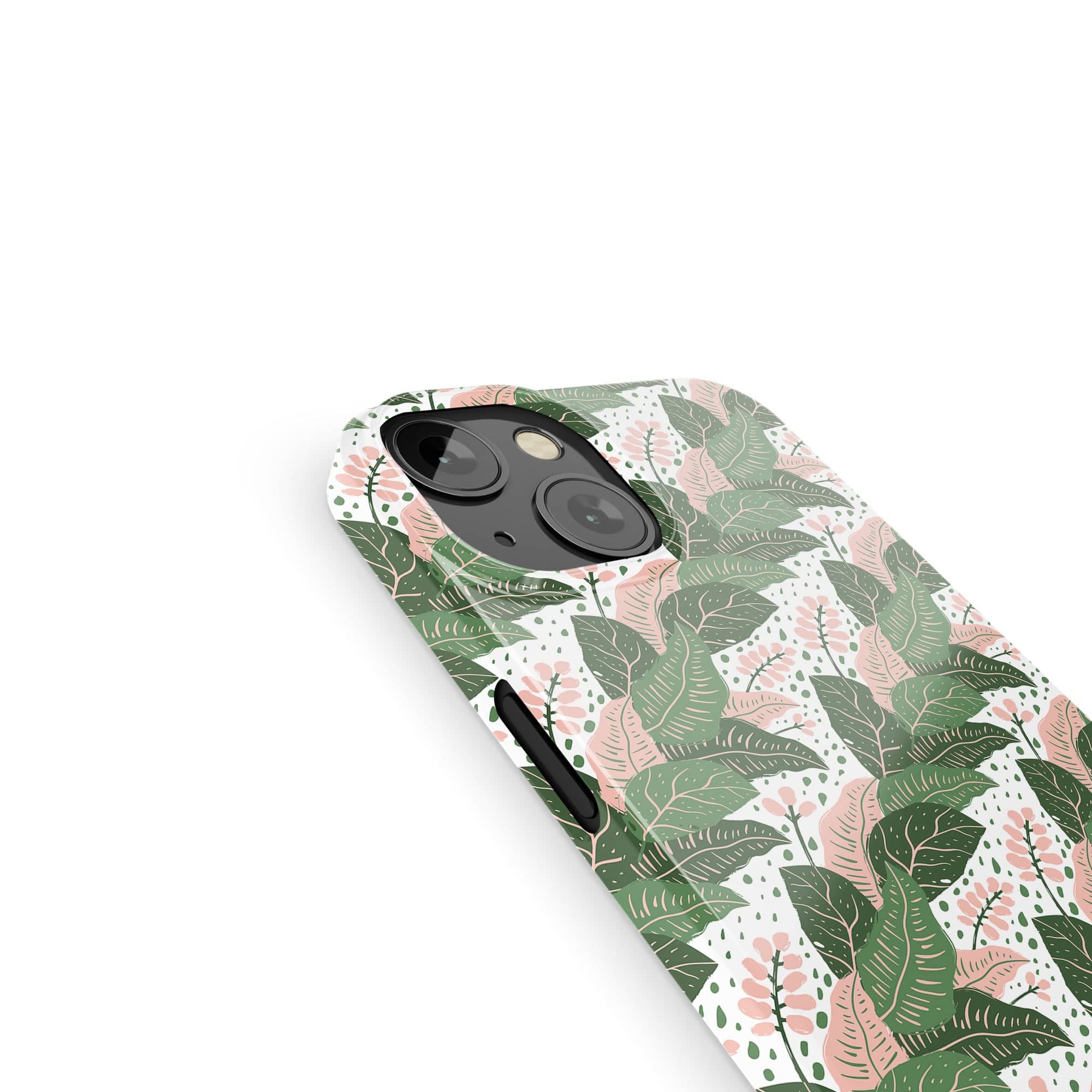 Laying in the Shade | Tropical Leaves Floral Case Tough for iPhone 12 Mini