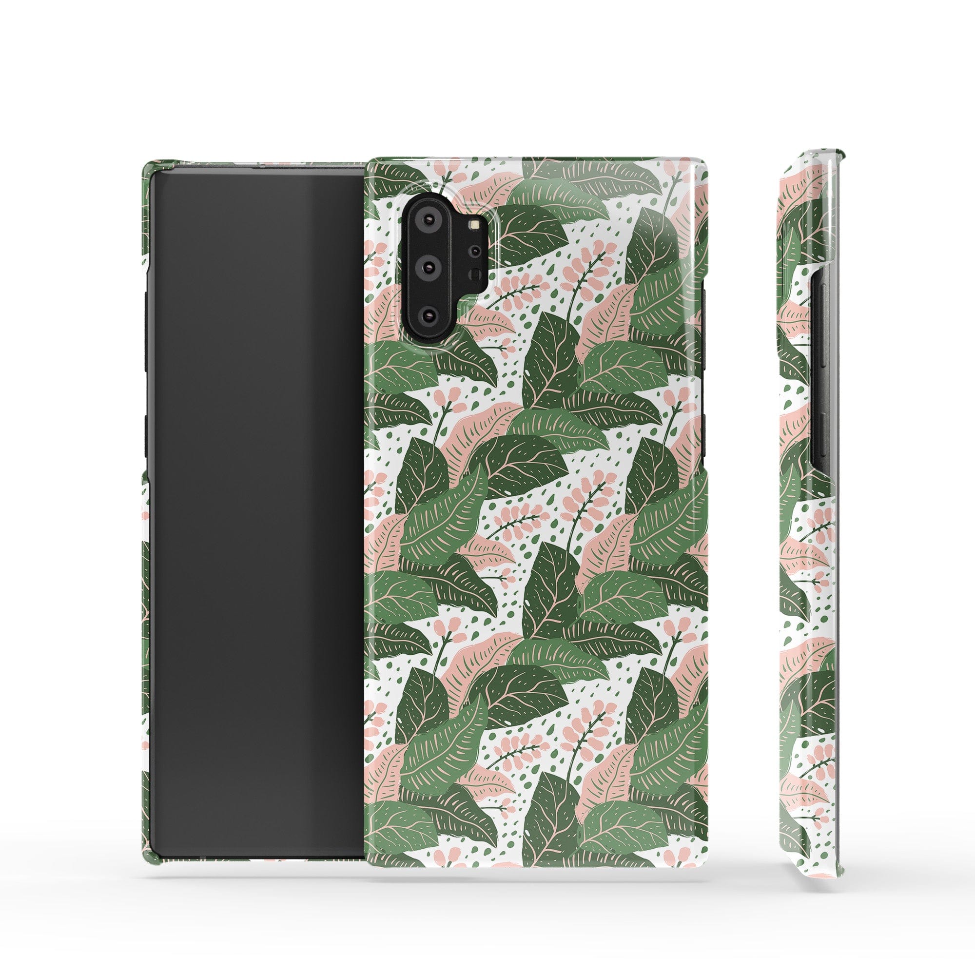 Laying in the Shade | Tropical Leaves Floral Samsung Case Slim for Galaxy Note 10 Plus 