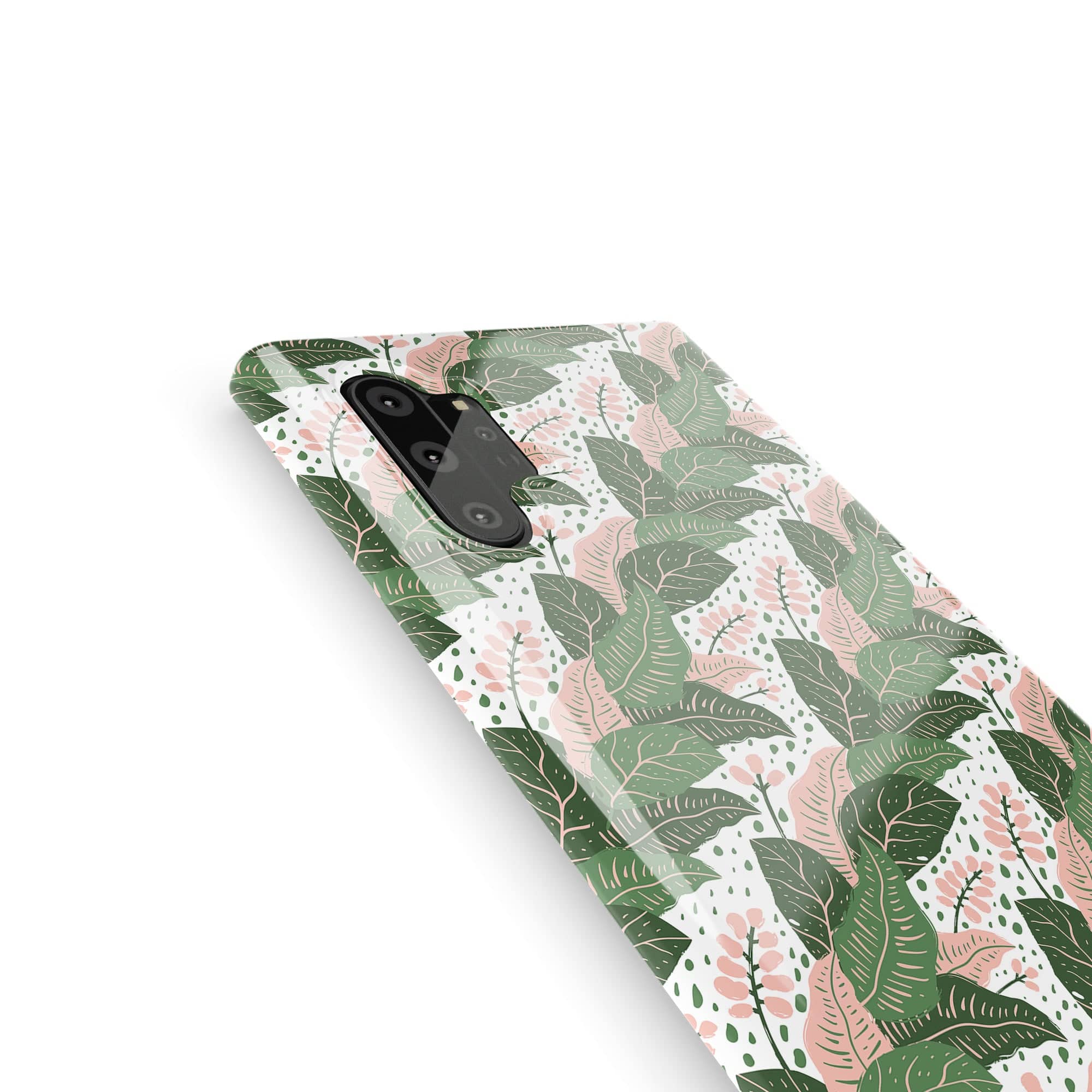 Laying in the Shade | Tropical Leaves Floral Samsung Case Slim for Galaxy Note 10 Plus 